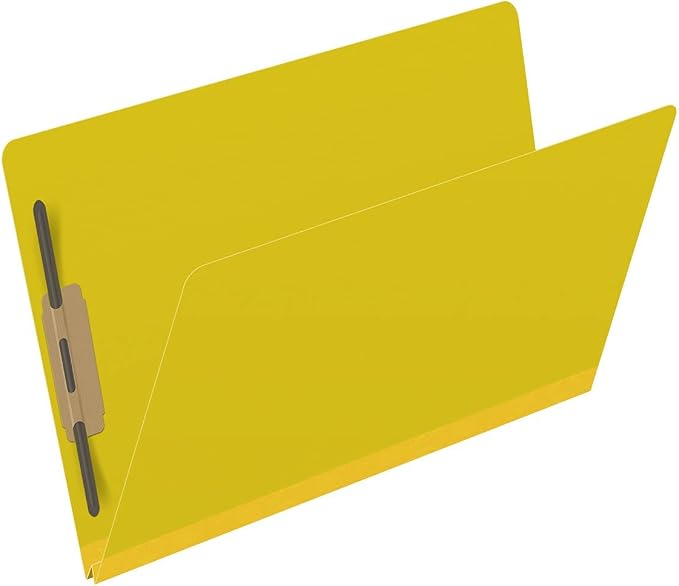 Ecom Folders End Tab Pressboard File Folders | Legal Size 25 Pt Stock - Image 2