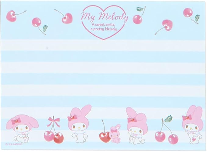 Sanrio My Melody 8 Design Memo 016951 - Image 9