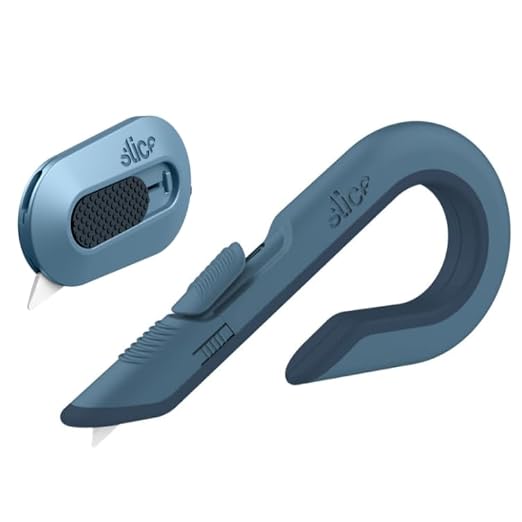 Slice Box Cutter, Heavy Duty Utility Knife, Safe Ceramic Blade Lasting 11x by SliceInc