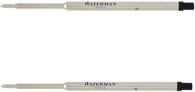 Waterman Black Medium Point Ballpoint Pen Refill - Image 4