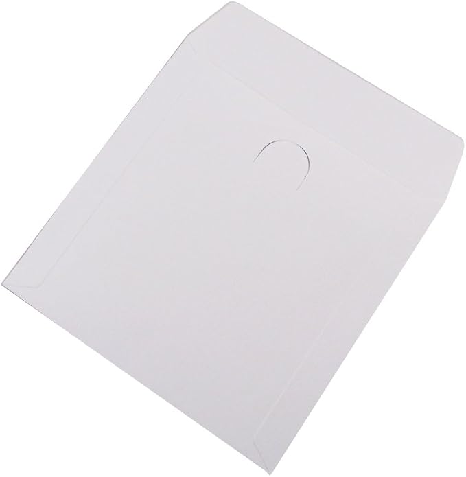 200 Pack Maxtek Premium White Paper CD DVD Sleeves Envelope - Image 2