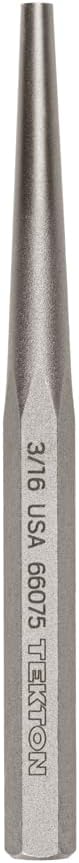 TEKTON 3/16 Inch Solid Punch | 66075 | Made in USA by TEKTON