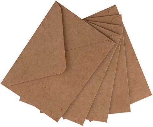 Kraft Mini Envelopes Brown Kraft Envelopes - Image 4