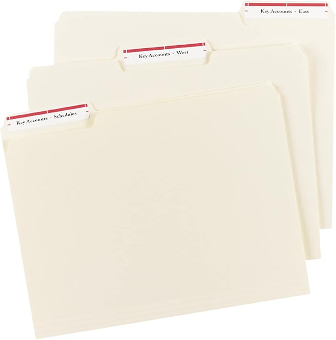 Avery TrueBlock File Folder Labels, 2/3" x 3-7/16", 500 Printable Labels - Image 7