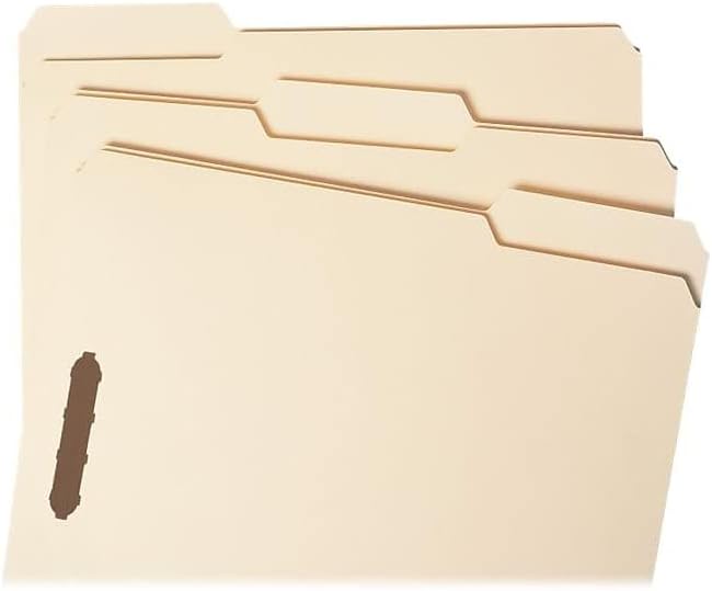 Smead Heavy-Duty Fastener File Folder, 2 Fasteners, 1/3-Cut Tab, Letter Size - Image 4