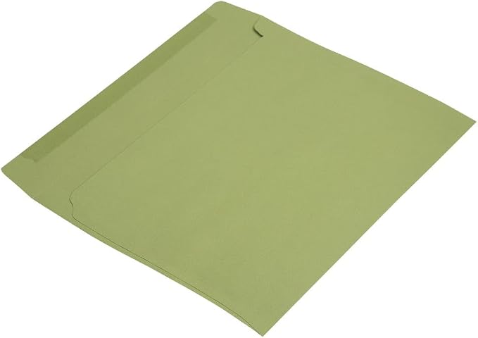 LUXPaper 9 x 12 Booklet Envelopes | Avocado Green | 70lb. Text | 50 Qty - Image 7