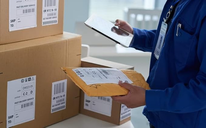 Replacement for Shipping Labels 4"x6" Direct Thermal Printer Labels 4XL 1744907 Lables for Dymo Roll,Zebra,Address Internet Postage Thermal Labels[10 Rolls,2200 Labels]-DeskLoop Office