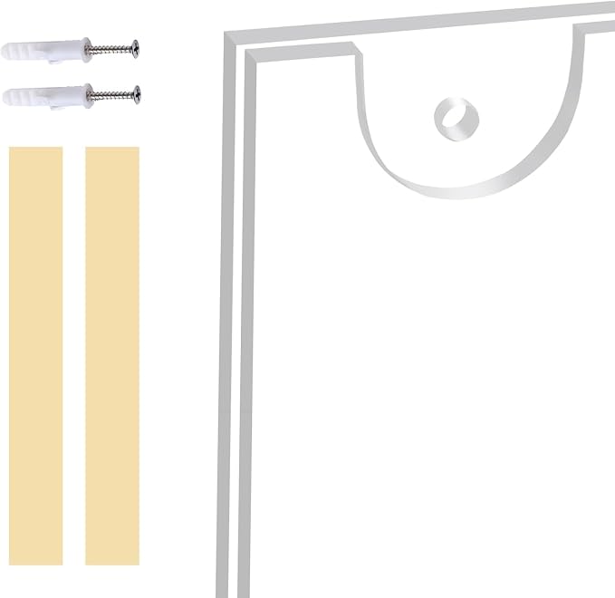 Acrylic Sign Holder 11x17 Vertical, Wall Mount Document Holder, Restaurant - Image 3