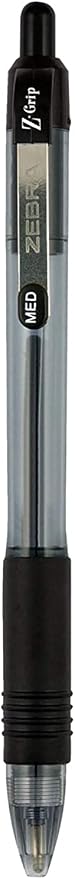 Zebra Pen Z-Grip Retractable Ballpoint Pen, Medium Point, 1.0 mm, 20 Black - Image 5