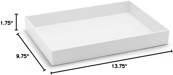 Poppin Large Accessory Tray, Rectangular - Image 3