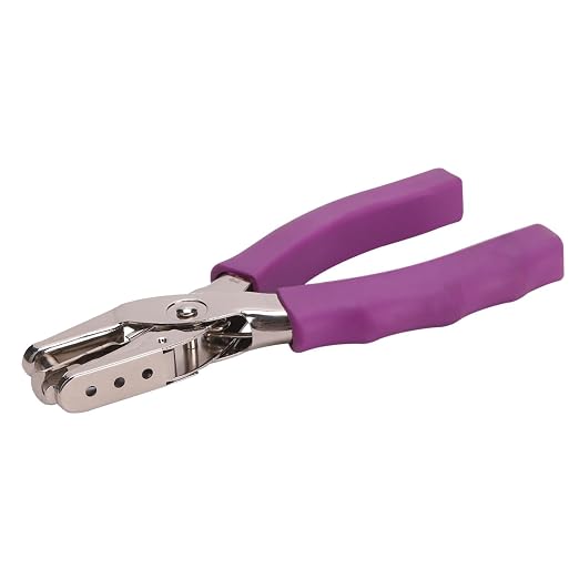 1 Hole Punch， 1/4 inch of Single Whole Punch，with Soft Grip Handles, - Image 7