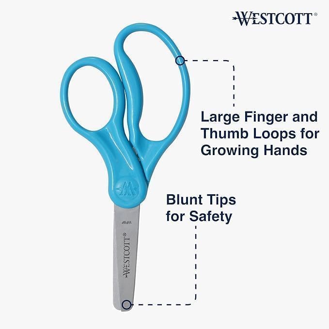 Westcott School Left and Right Handed Kids Scissors - Image 9