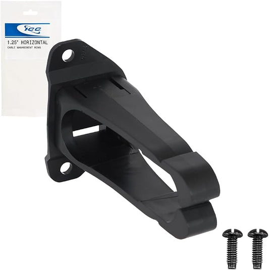 ICC 1.25” Plastic Cable Management Ring, Horizontal, Rack or Wall Mount by ICC