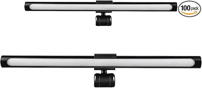 Computer Light with Clamp, Desk Lamp, Lamps for Office, 5500K Ultra Bright Adjustable Dimming, Desk Lights for Computer, Outdoor use.-DeskLoop Office