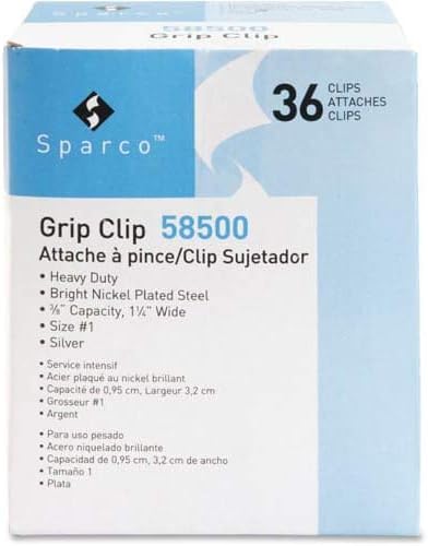 Business Source 58500 Bulldog Clips, 3/8-Inch Cap, Size 1, 1-1/4-Inch W - Image 4
