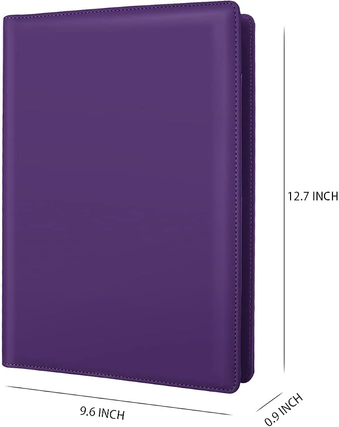 Resume Portfolio Folder, Padfolio Clipboard, Writing Portfolio Leather Clipboard - Image 2