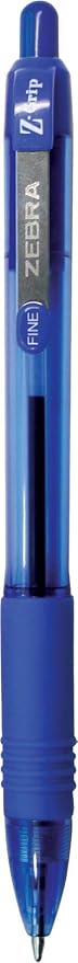 Zebra Pen Z-Grip Retractable Ballpoint Pen, Smooth-Flowing Ink, Fine Point - Image 3