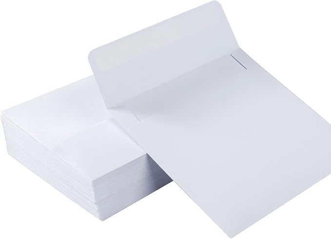 50 Pack 6 x 6 Square Envelopes Self Seal, Greeting Cards, Announcements - Image 5