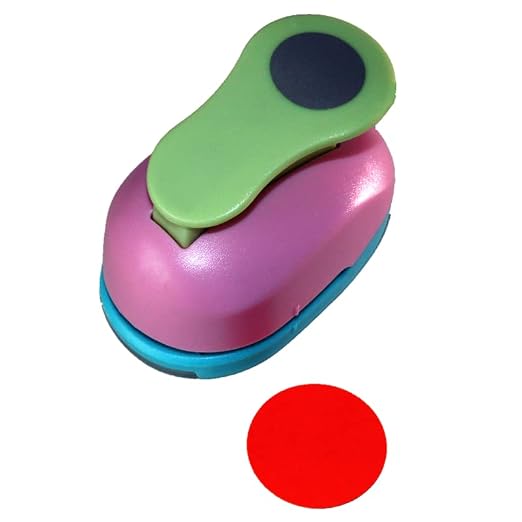 CADY Crafts Punch 2 inch Circle Punches Craft Lever Punch Handmade Paper Punch by CADY