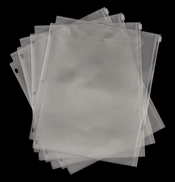 YoeeJob 60 Packs Binder Pockets - Image 5