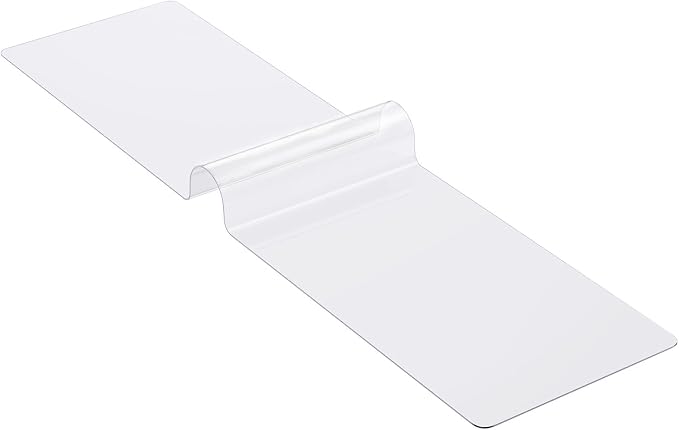 VEVOR Plastic Table Cover, 42 x 96 Inch 1.5 mm Thick Clear Rectangle PVC Desk - Image 4