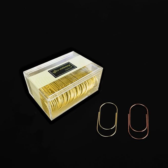 Gold Large Paper Clips - Image 3