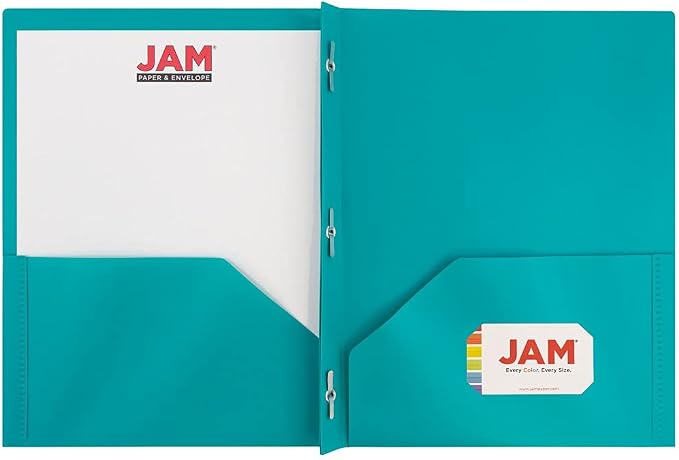 JAM PAPER Plastic Color POP Folders - Image 4