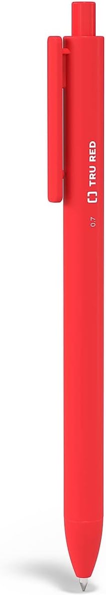 TRU RED Retractable Gel Pens, Medium Point 0.7mm, 24 Pack – Quick‑Dry Pens - Image 2