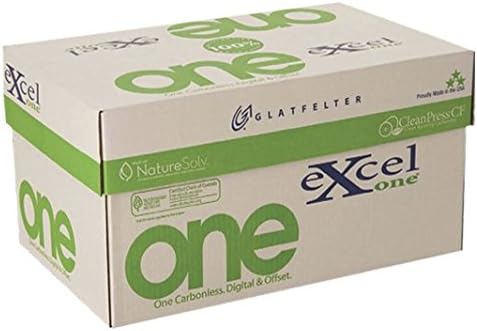 8.5 x 11 Excel One Carbonless Paper, 3 part STRAIGHT/FORWARD (Bright White/Canary/Pink), 1670 Sets, 5010 Sheets, 10 REAMS (Full CASE)-DeskLoop Office