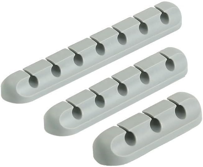 Cable Holder Clips 3-Pack, Silicone Cable Management Organizer - Image 6