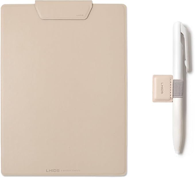 LHiDS Magnetic Clipboard – Slim Leather Writing Board by LHiDSCreative