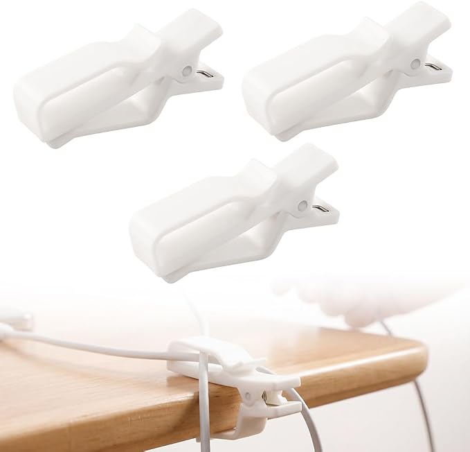 Movable Cord Holder for Nightstand, 2026 New Upgrade Cord Organizer Holder by Foxiod
