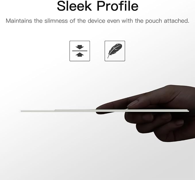 MoKo Pencil Holder Sticker Fit Apple Pencil Pro, Apple Pencil, iPencil 1st/2nd - Image 6