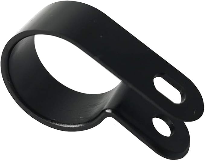 Cable Clamp 200 Pcs Black Nylon Screws Plastic R-Type Cable Clamp Clips - Image 6