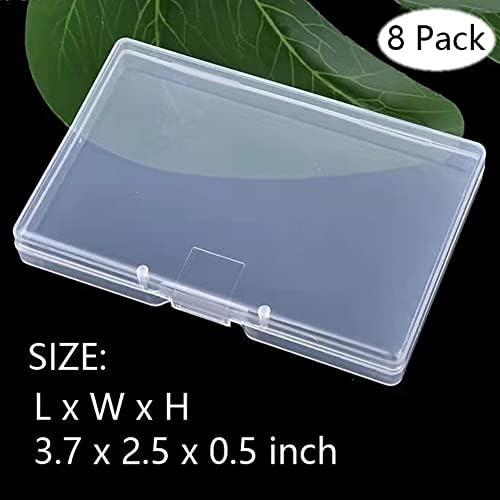 8 Pack Business Card Case, Credit Cards Case, plastic Business Card Holder - Image 2