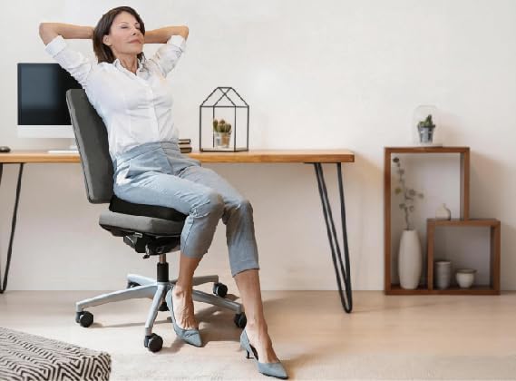 Portable Seat Cushion for Office Soft Memory Foam Seat Cushion Non Slip Bottom - Image 6