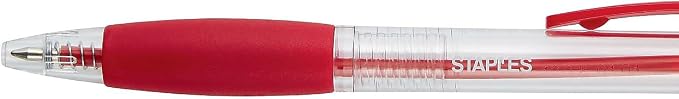 STAPLES Retractable Ballpoint Pens, Medium Point 1.0mm, 36 Pack – Bulk Writing - Image 3