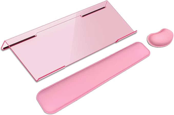 Computer Keyboard Wrist Rest Stand Set by WBWEIRDBEAST