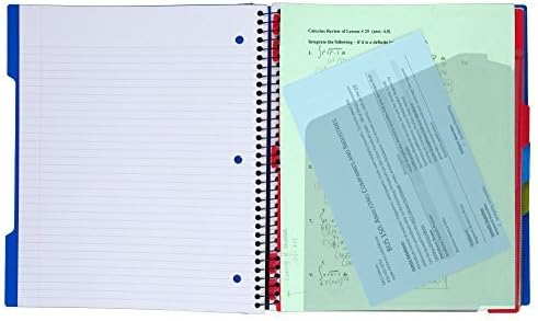 Five Star Advance Spiral Notebook + Study App, 3 Subject, College Ruled Paper - Image 3