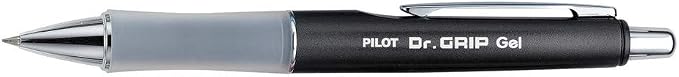 PILOT Gel Pen, Fine Point, Charcoal Gray | Black Ink | Retractable | Metallic - Image 4