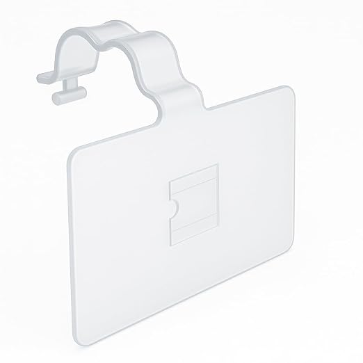 2.25" L x 1.25" H Plastic Cooler/Refrigerator UPC Label Holder Clip Organizer - Image 8