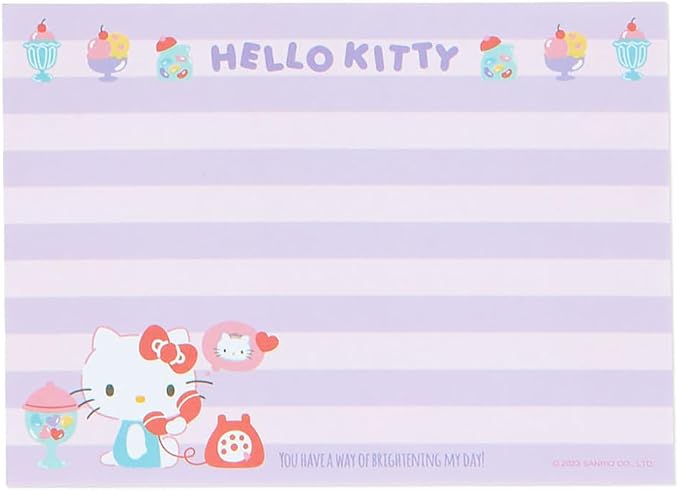 Sanrio Hello Kitty 8 Design Memo 016942 - Image 9