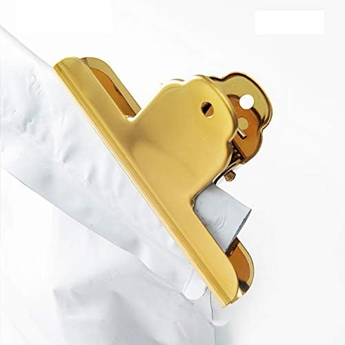 6.3 Inch Large Clips, 5 Pack Stainless Steel File Money Binder Clips, Metal - Image 4