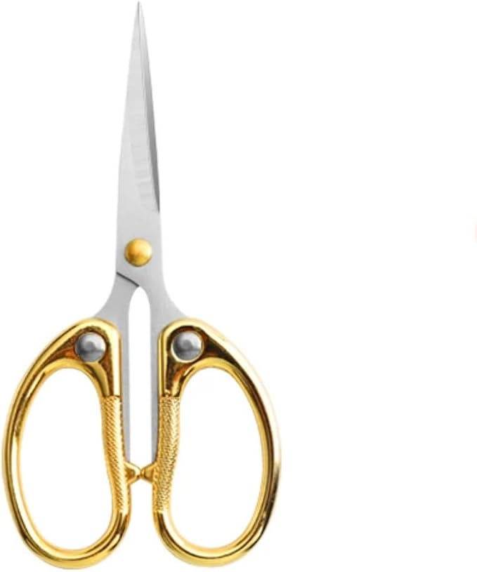 4.5" All Stainless Steel Office Scissors, Ultra Sharp Blade Shears, Sturdy - Image 8