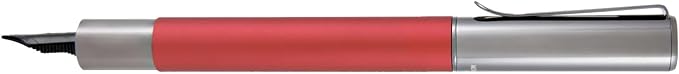 Monteverde USA Ritma Fountain Pen in Red – Broad Nib, Bold JoWo Stainless Steel - Image 4