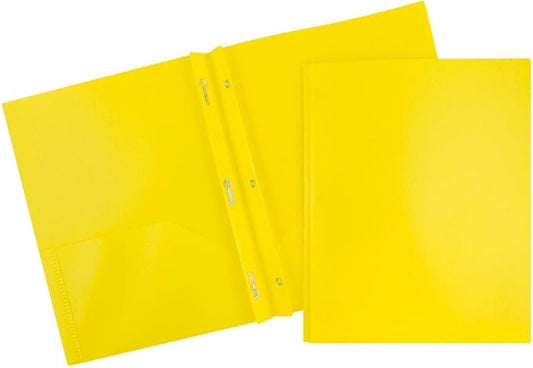 JAM PAPER Plastic Color Pop Folders by JAMPaper
