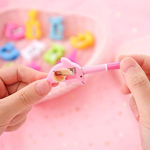 50 Pcs Pencil Sharpeners Bulk Cartoon Animal Shaped Small Pencil Sharpeners - Image 7