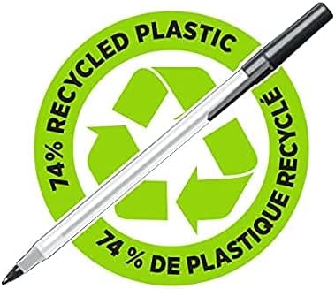 BIC Ecolutions Round Stic Ballpoint Pen, Medium Point, - Image 7
