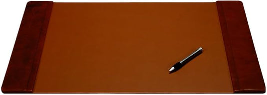 DACASSO Leather Desk Pad with Side Rails by Dacasso