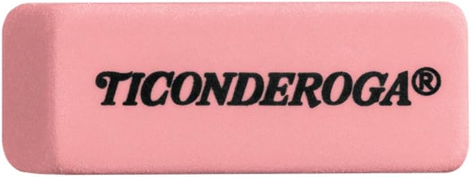 Ticonderoga Wedge Erasers, 12 Packs, 60 Erasers Total - Image 6